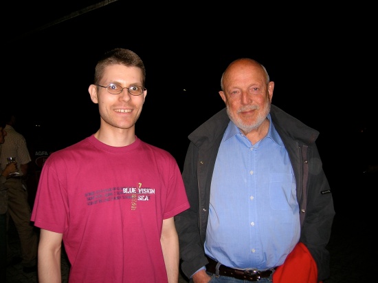 Dejan Praprotnik in skladatelj Urban Koder