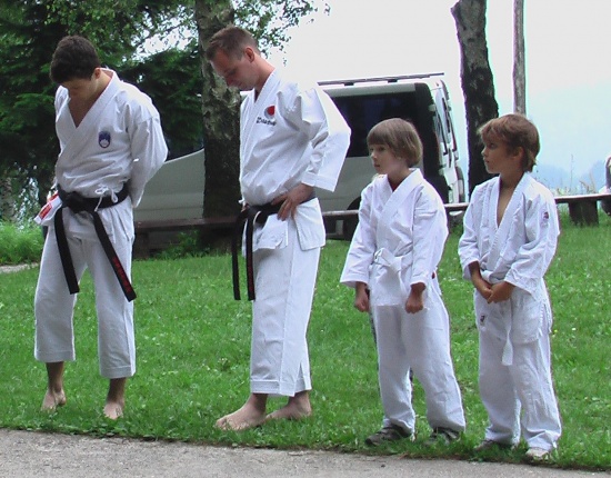 člani Karate kluba RONIN