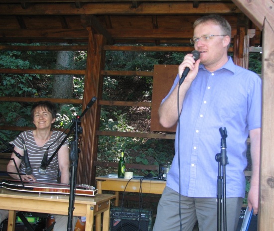 Nevenka Kovačič in Peter Napret