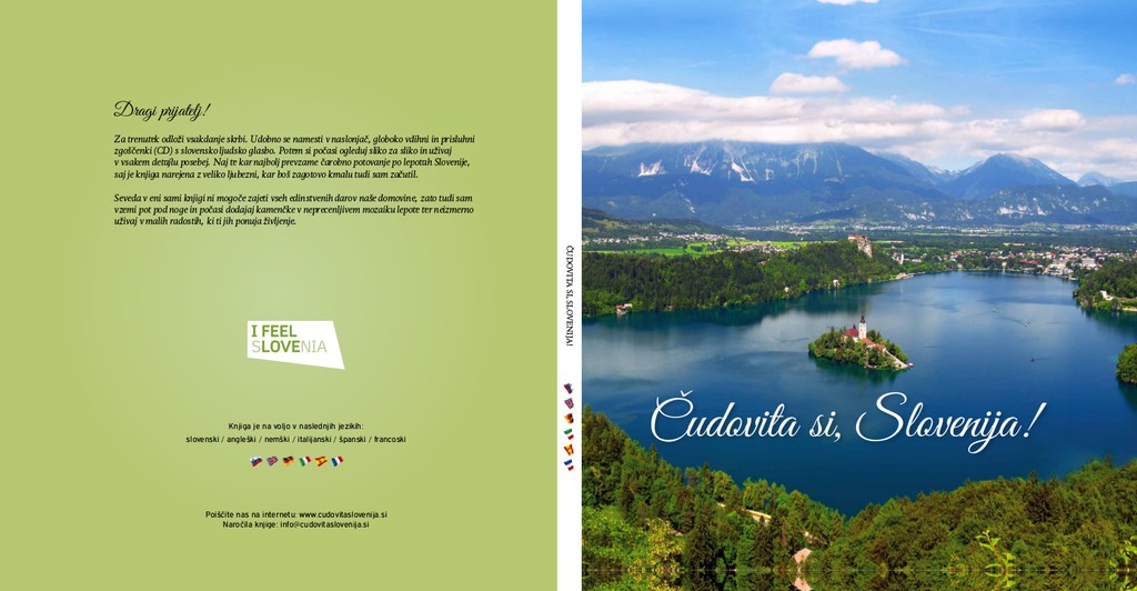 knjiga Čudovita si, Slovenija!