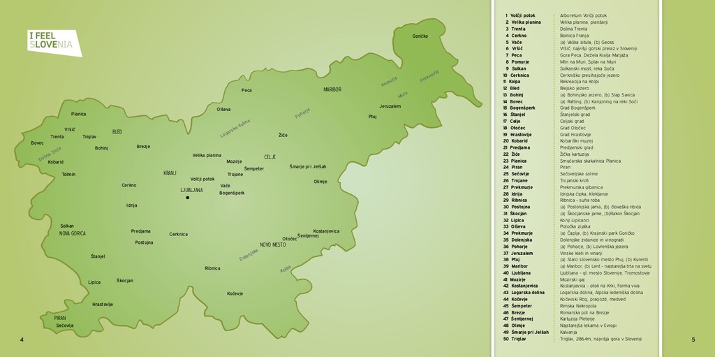 knjiga Čudovita si, Slovenija!