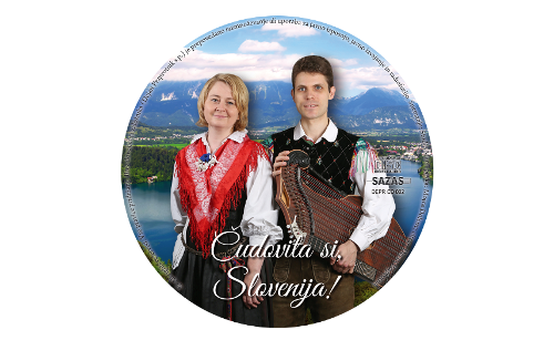 knjiga in CD plošča Čudovita so, Slovenija!